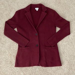 J. Crew sweater blazer size S